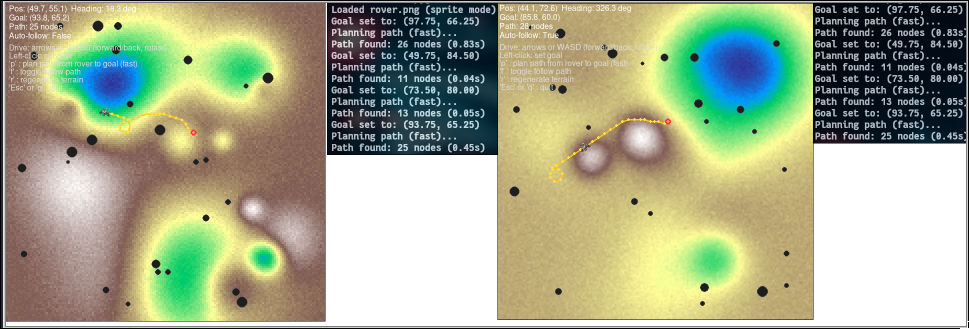 Simulator screenshot 1