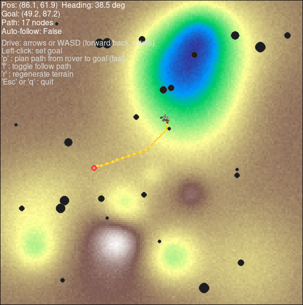 Simulator screenshot 2